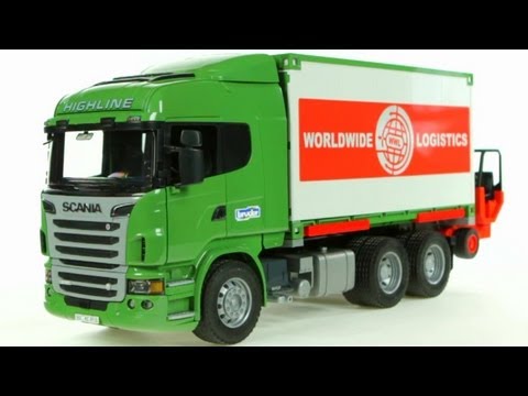 Scania R-series Container Truck with 