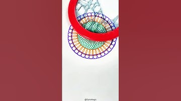 Watch the Pattern Build Itself #spirograph #asmr