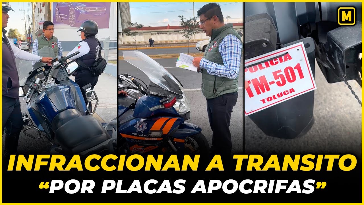ACTIVISTA logra que INFRACCIONEN a elemento de Policía-Transito