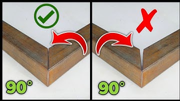 few know how to cut square pipe for a 90 degree joint // cutting trick for beginner