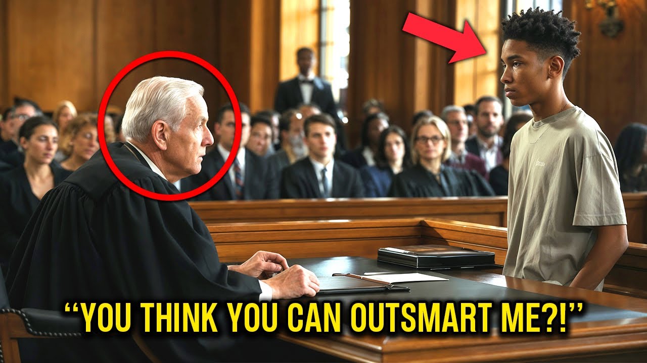 Outline Video Judge Mocks Teenager in Court, Shocked to Learn He's a Genius Attorney in Disguise!