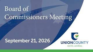 Information Board of County Commissioners | Regular Meeting | September 21, 2026 Guide