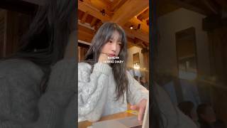 KOREAN NOMAD DIARY ✨Cafe work in Myeongdong + cooking dinner at home