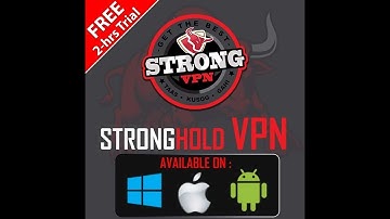 How to create free trial in strongvpn