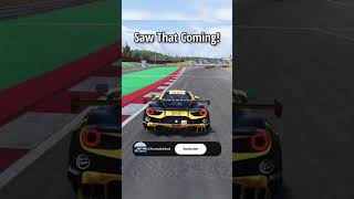 Saw That Coming #racing #simracing #lemansultimate #lmu #simulator #ferrari