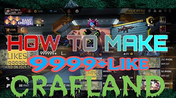 How to create FREE FIRE CRAFLAND MAP||FREE 999👍 LIKE|| 1M FREE FIRE KASE KARE