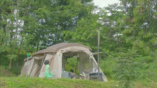 Cắm trại thư giãn cùng gia đình ở Di Linh, không khí mát mẻ và dễ chịu | Mage Vlog Camping