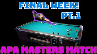 Can We Qualify? | APA Masters Week 20 Full Match