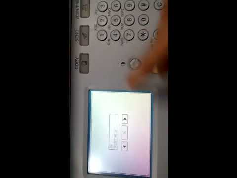 Как печатать тесты на на Canon IR 2520/2530. How to test print Canon IR 2520/2530.