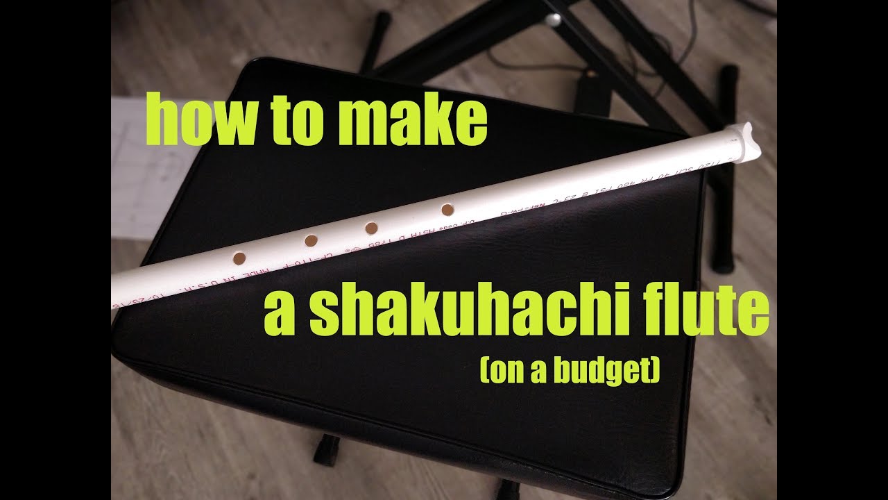 How To Make A Budget Friendly Shakuhachi Flute.