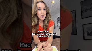 Record heat this weekend