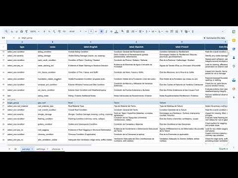 XLS Form support for iFormBuilder