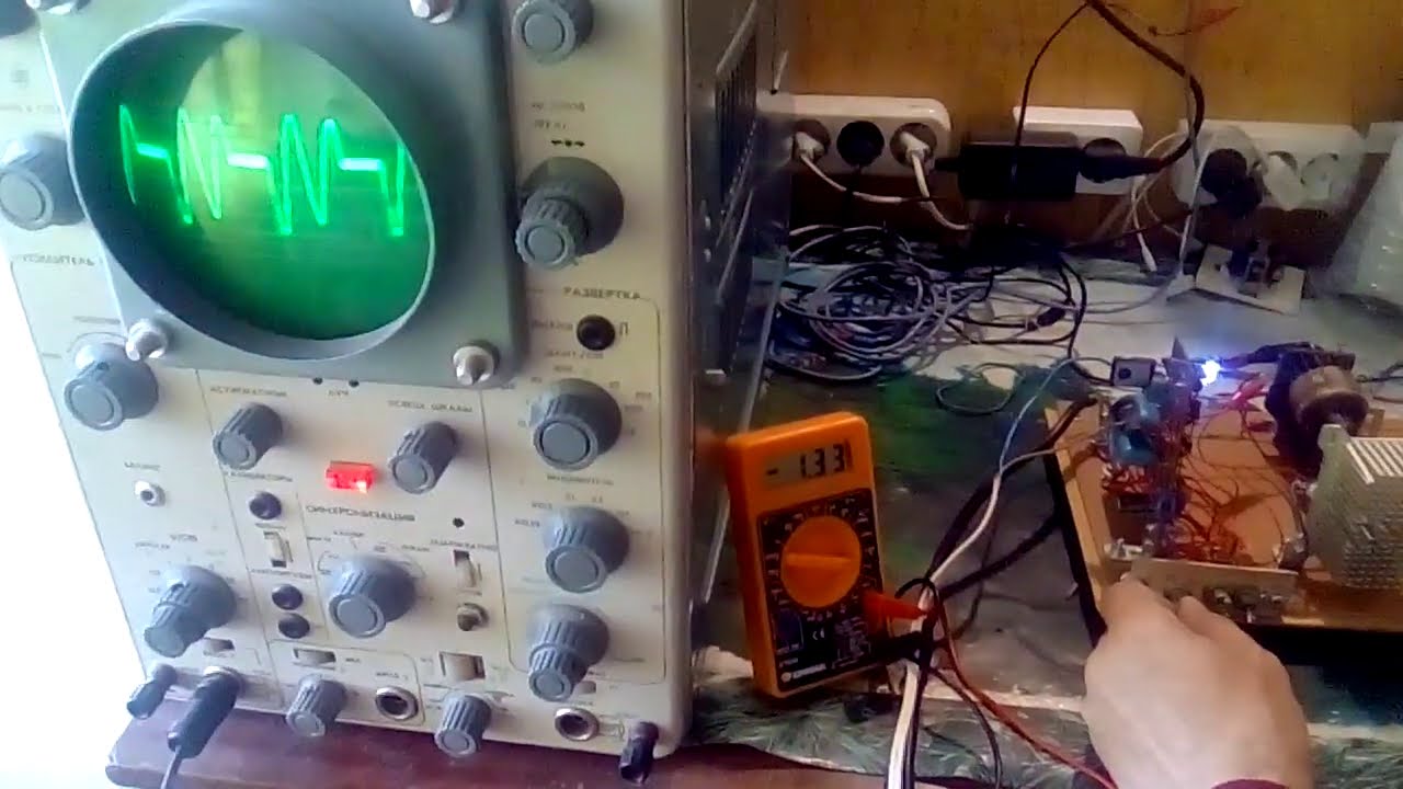 Генератор HV на ТВС. Взаимосвязь между потребляемым током и частотой ...