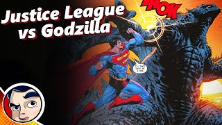 Godzilla Wrecks Superman - Justice League Vs Godzilla Vs King Kong