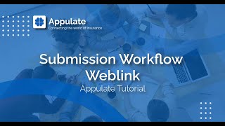 Submission Workflow Weblink