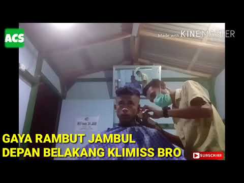 Tutorial Potong Rambut  Gaya rambut  Jambul di ARIP TUKANG 