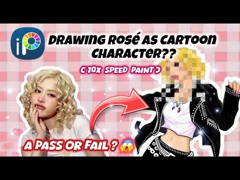 “BLACKPINK Rosé Digital Art | Speed Paint Illustration”