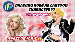 “BLACKPINK Rosé Digital Art | Speed Paint Illustration”