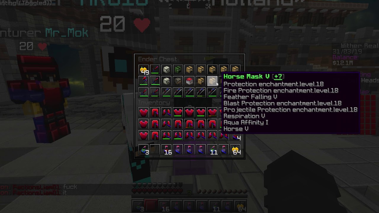 Richest PvPer of wither realm. ~JimmyDeSanta