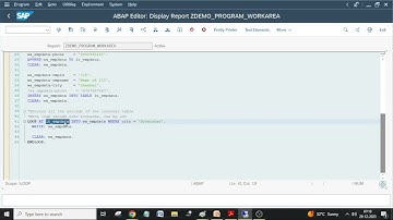 CL7. LOOP and Read Statements in SAP ABAP