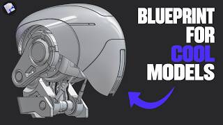 The Blueprint for Designing Cool Hard Surface Models in Plasticity
