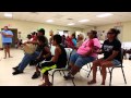 JJ Aboah on the Bosque Redondo Gourd Dance