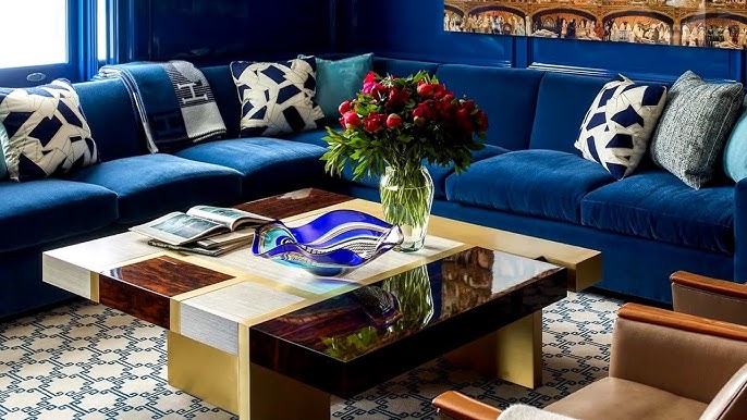 68 Navy Blue Living Room Ideas - YouTube
