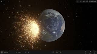 Birthday Special Universe Sandbox Earth vs 100 Bananas