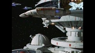 U.s.s. Defiant At Starbase 375 - Zoom Into Office