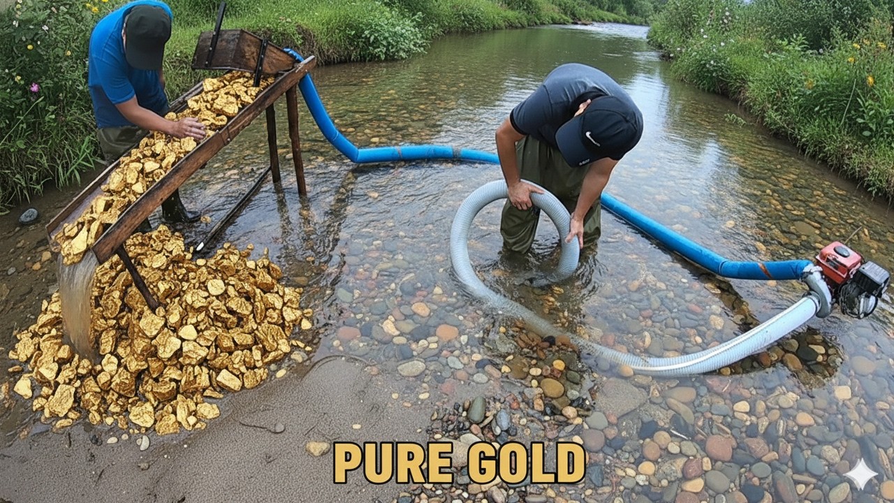 Unbelievable Gold Rush – Huge Gold Found Far From Civilization!