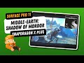 Middle-earth: Shadow of Mordor — Surface Pro 11 (Snapdragon X Plus 16GB) — FPS Performance Test