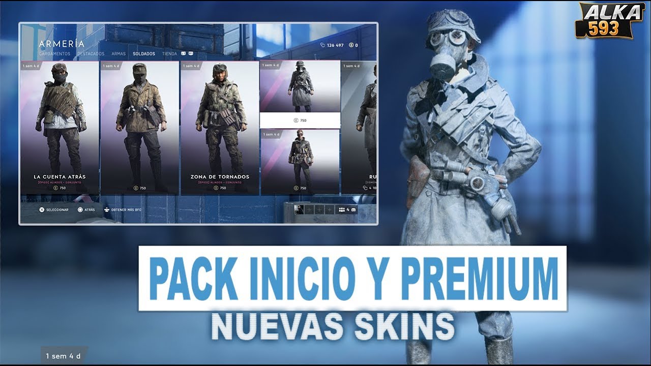 PACK DE INICIO Y PREMIUM BATTLEFIELD V  y LOS DELUXE?