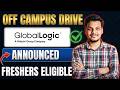 Globallogic Biggest Hiring Announced | Off Campus Drive | 2026, 2025, 2024 Batch Hiring