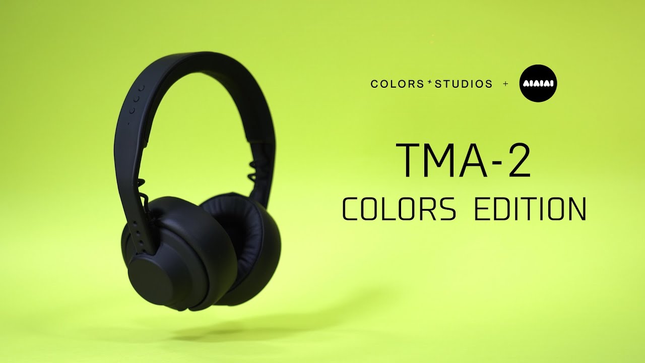 TMA-2 Colors Edition ワイヤレスヘッドホン / AIAIAI - YouTube