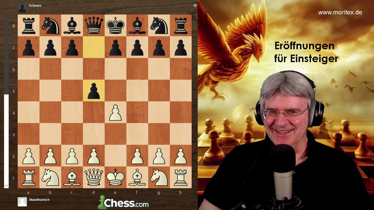 Schach-Eröffnungen für Einsteiger #7: Was tun gegen Skandinavisch und die Pirc-Verteidigung?