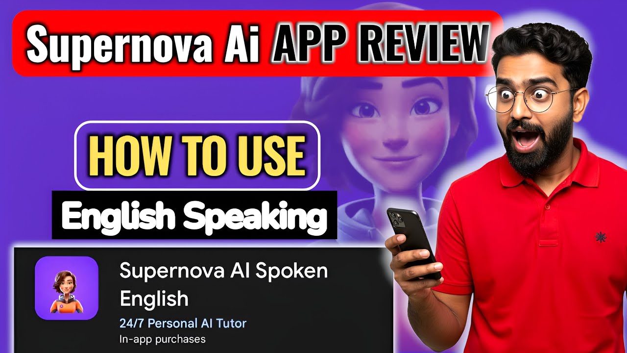 Supernova AI App Review | Learn Spoken English with AI | Supernova AI App Kaise Use Kare