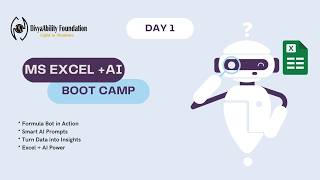 Advanced MS Excel with AI | Formula Bot, AI Prompts & Data Insights | Excel + AI Boot Camp Day 1