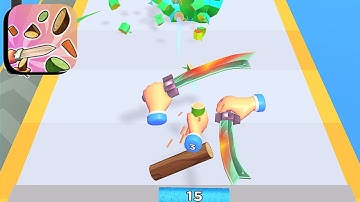 Slice Hit ​- All Levels Gameplay Android,ios (Part 16)