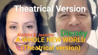 A Whole New World - Official Vanelis Ft Andi W #TheatricalVersion #Disney #Smule #Lyrics