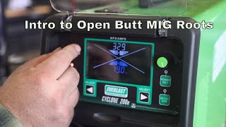 Introduction to Open-Butt MIG Root Welding