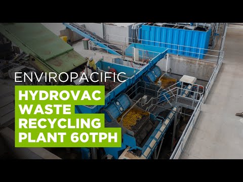 NDD Muds Recycling at Enviropacific Hydrovac Waste Recycling Plant - CDE Projects