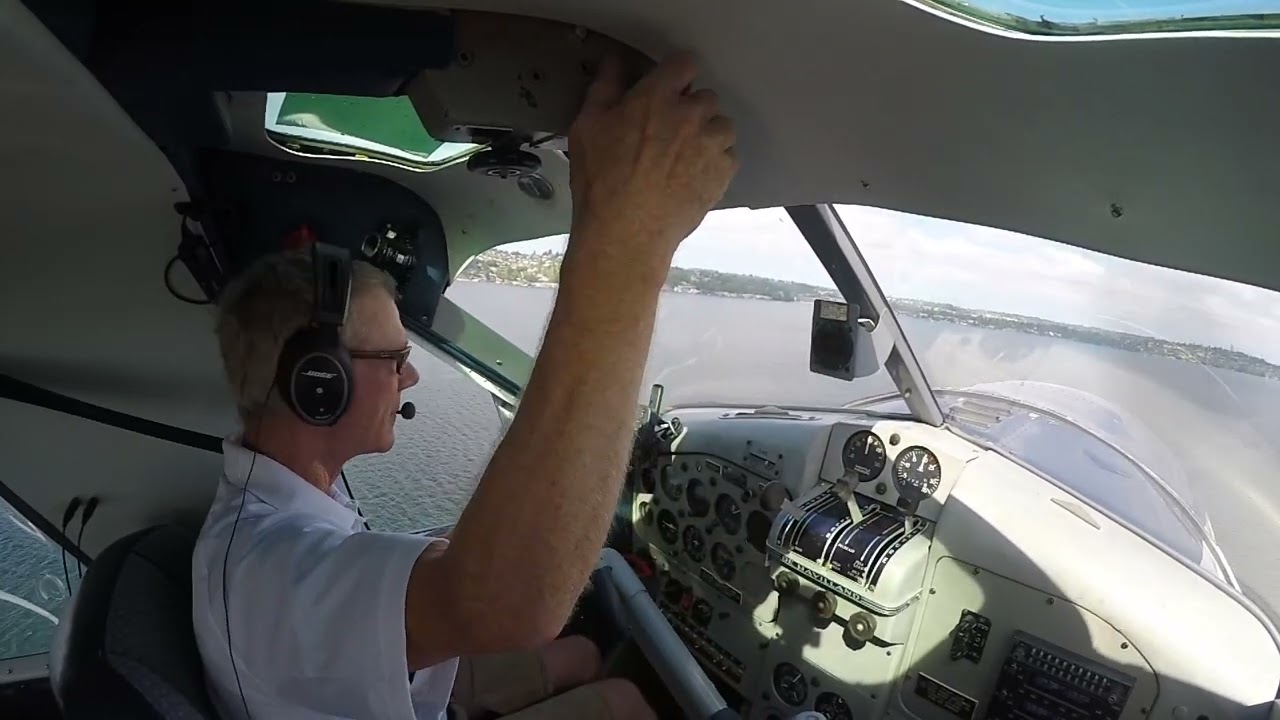 QUALITY DeHavilland BEAVER Seaplane Flight with Jim the Pilot