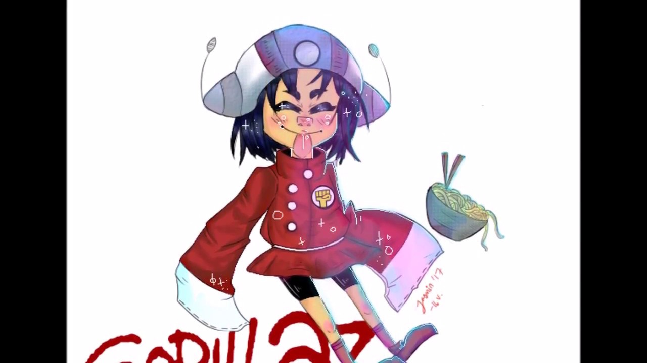 Gorillaz Noodle Speedpaint Phase 1 Youtube