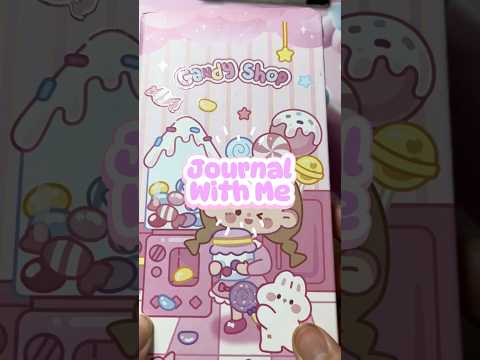 🌸ASMR kawaii sticker journal 🌸cute journal #journaling #journalwithme #cutejournal #asmr #shorts