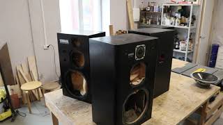 видео: YAMAHA NS-1000X начало работ! картинка: YAMAHA NS-1000X начало работ!