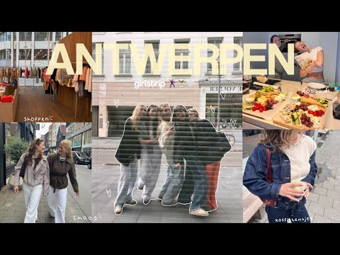 ANTWERPEN GIRLSTRIP MET MIJN BESTIES 🕺🍸 shoppen, eten, uitgaan & chaos 🛍️