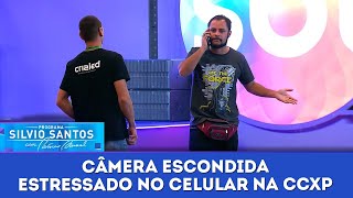 Estressado no Celular na CCXP | Câmeras Escondidas (14/04/24) by Câmeras Escondidas Programa Silvio Santos 382,069 views 1 month ago 4 minutes, 25 seconds