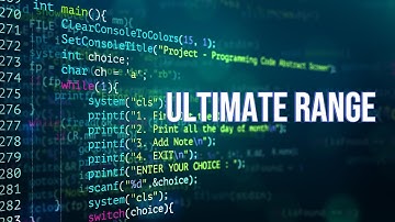 How to write c programming find ultimate range