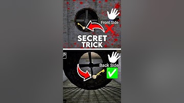 Granny Secret Trick: Easiest Way to Grab the Key! 💀🔥#granny #grannyglitches #grannygame #granny1