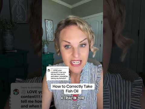 How to Correctly Take Fish Oil Supplements
